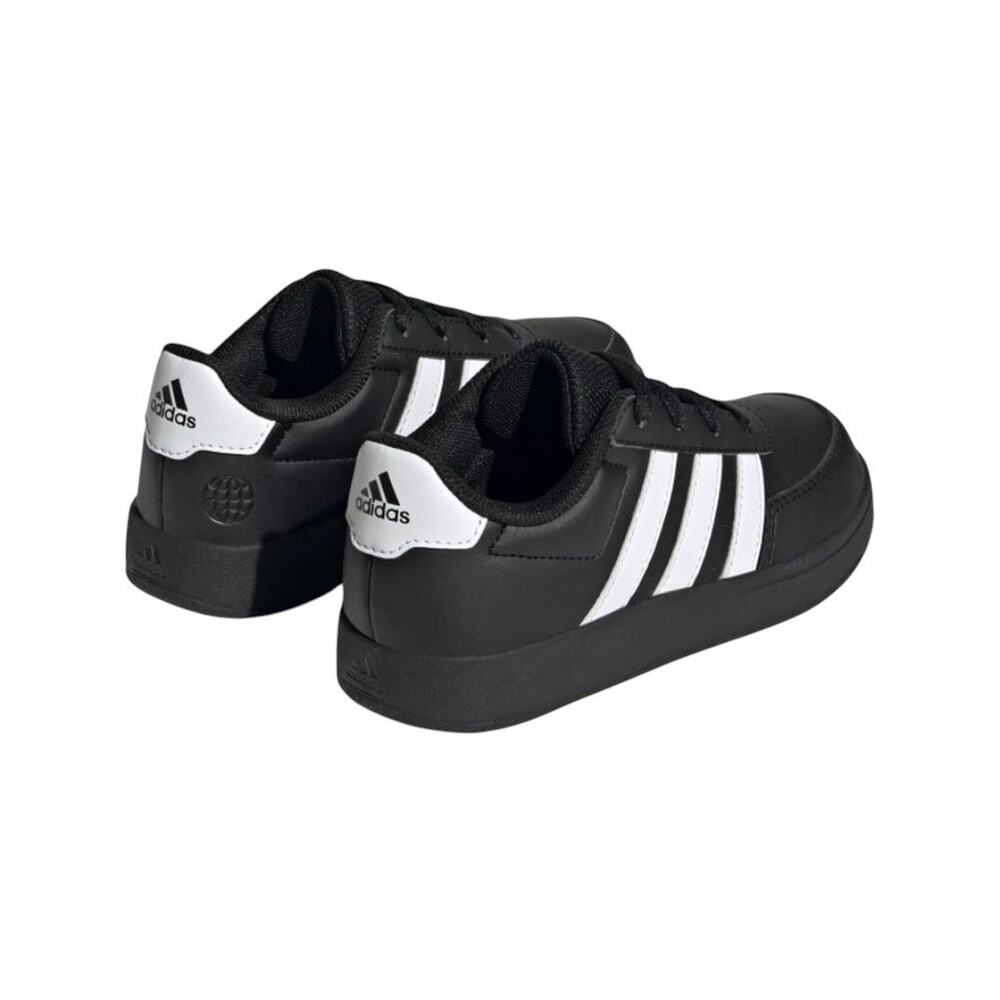 Adidas Black Breaknet 2.0K Tennis Youth Shoes Sneakers SZ/12.5 - Picture 4 of 13